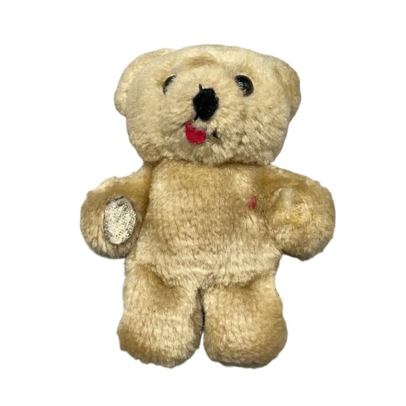 unknown Toys Vintage Bear Brown Plush Stuffed Animal 4 Mini Read Poshmark